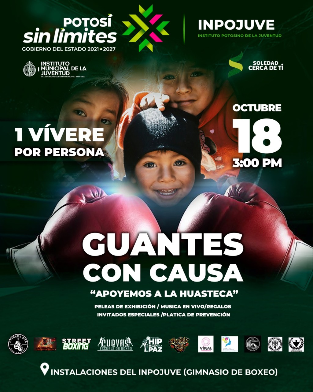 GUANTES CON CAUSA “APOYEMOS A LA&nbsp;HUASTECA”
