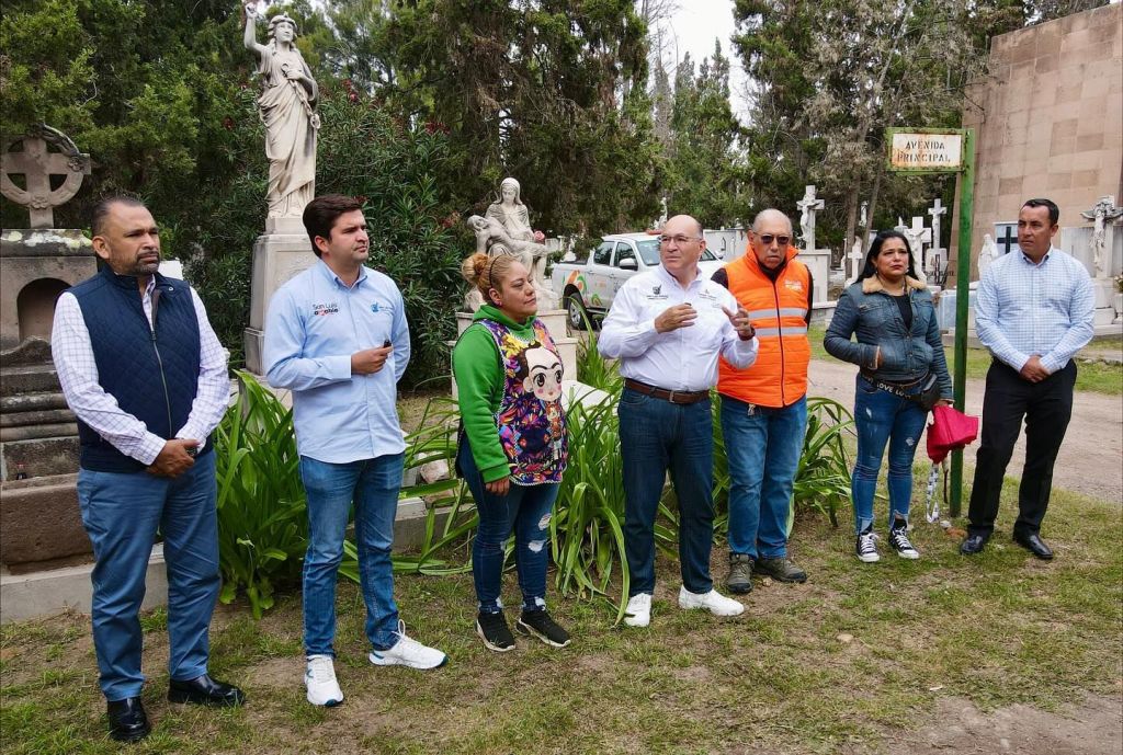 Gobierno de la Capital refuerza la limpieza y conservación del Panteón del&nbsp;Saucito