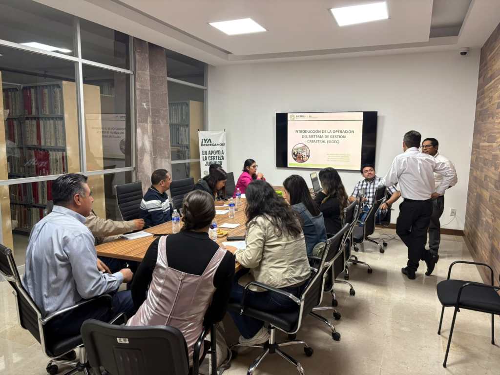 MODERNIZACIÓN CATASTRAL FORTALECE LA CERTEZA PATRIMONIAL EN TODO EL&nbsp;ESTADO