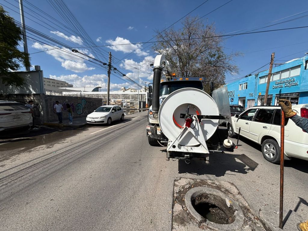 Interapas atiende fuga de agua residual y programa rehabilitación sanitaria en Fray José de&nbsp;Arlegui