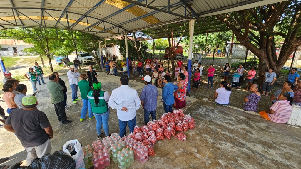 GOBIERNO ESTATAL FORTALECE APOYO A COMUNIDADES AFECTADAS EN LA&nbsp;HUASTECA