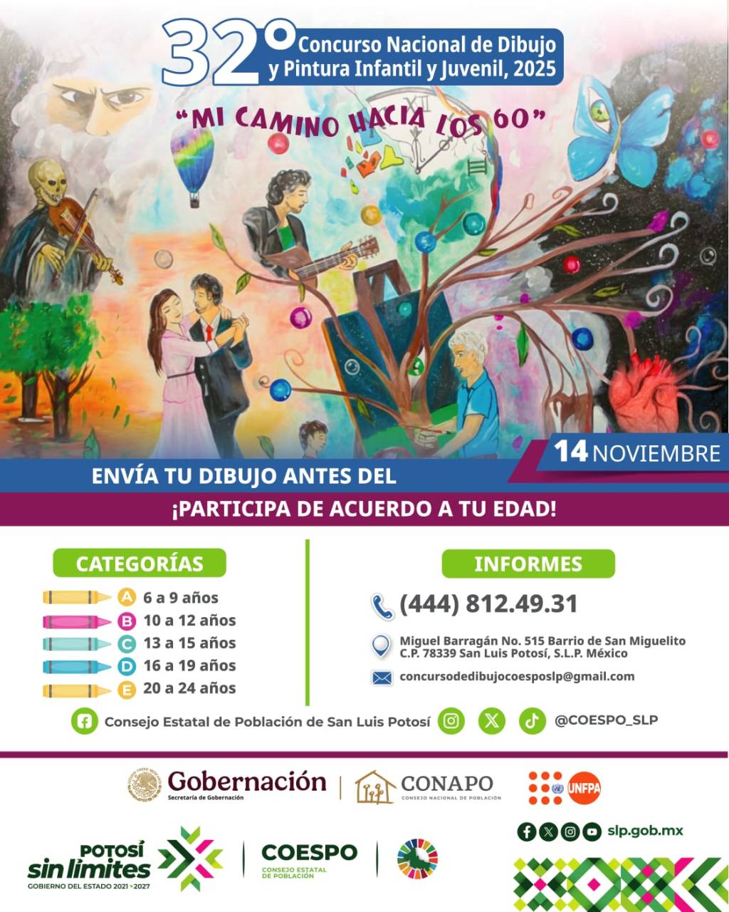 GOBIERNO DE SAN LUIS PROMUEVE CONCURSO NACIONAL DE DIBUJO&nbsp;2025