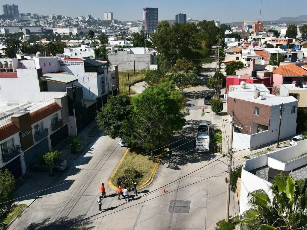 Ayuntamiento de SLP da mantenimiento a colonia Loma&nbsp;Verde