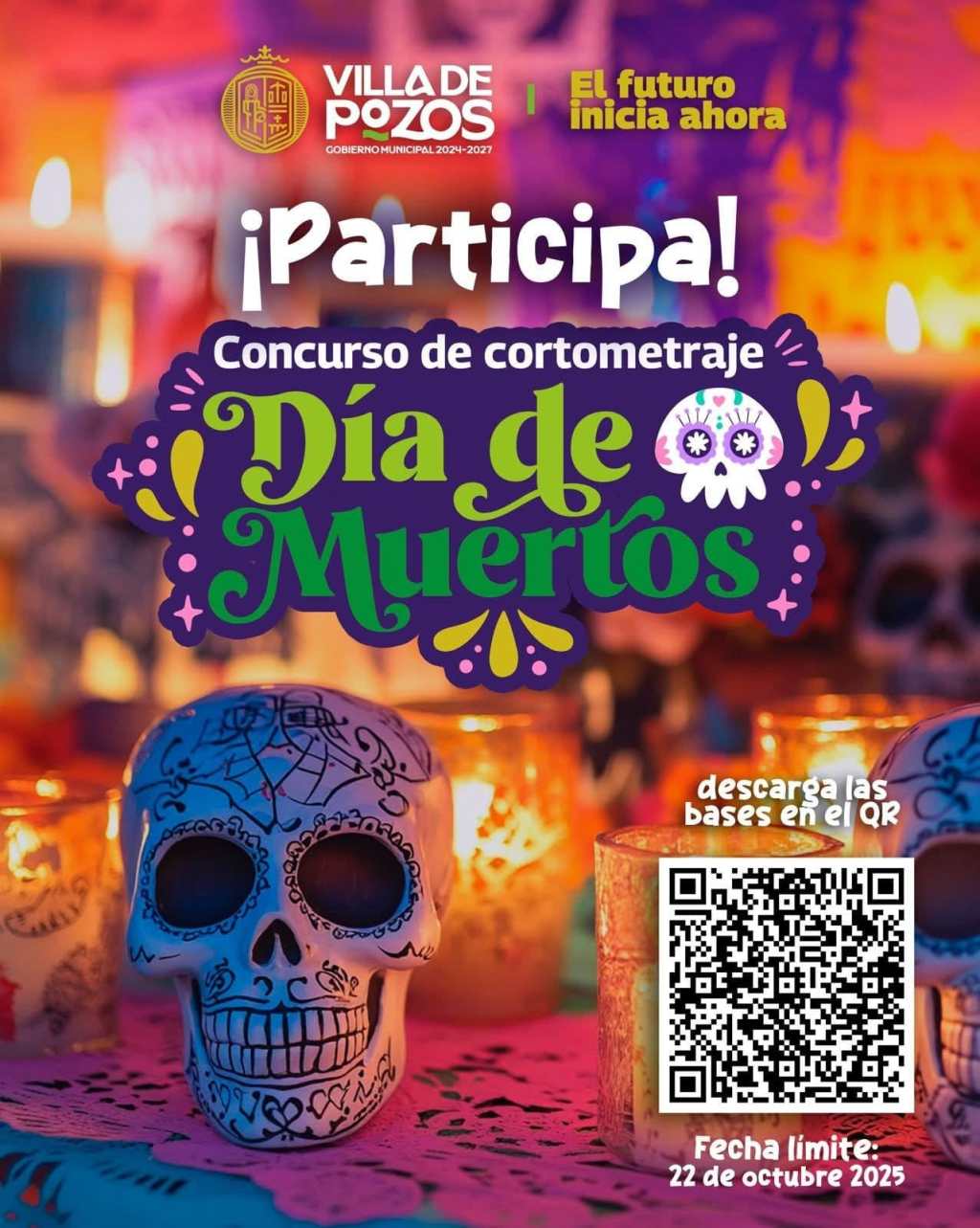 JÓVENES DE VILLA DE POZOS MUESTRAN SU TALENTO EN CONCURSO DE CORTOMETRAJE “DÍA DE MUERTOS”