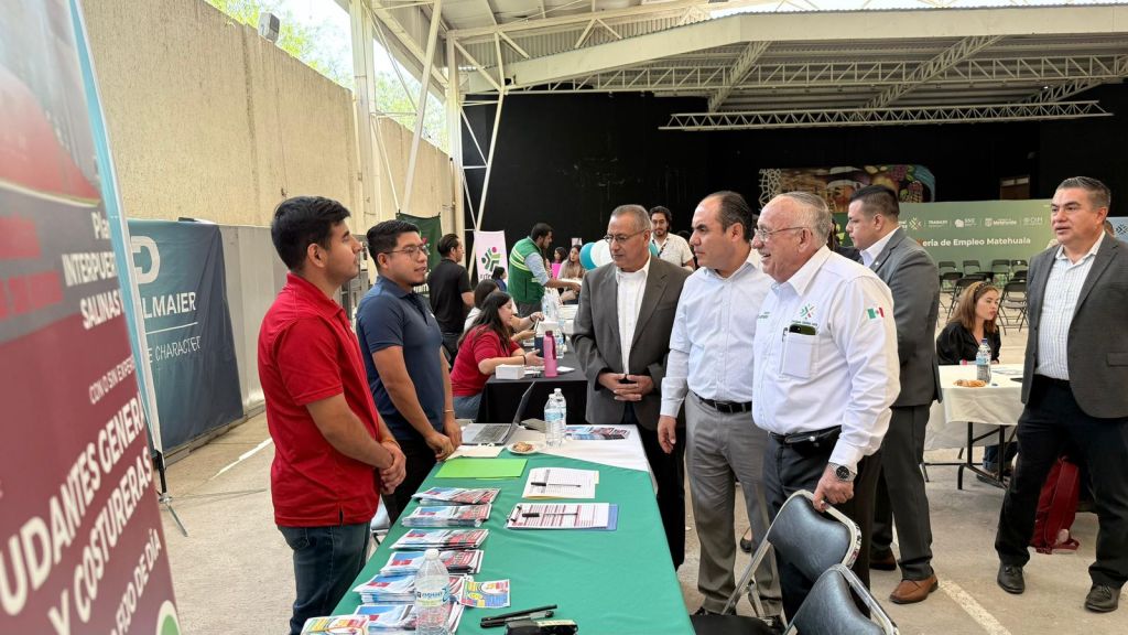 FERIA DE EMPLEO MATEHUALA BRINDA OPORTUNIDADES LABORALES SIN&nbsp;LÍMITES
