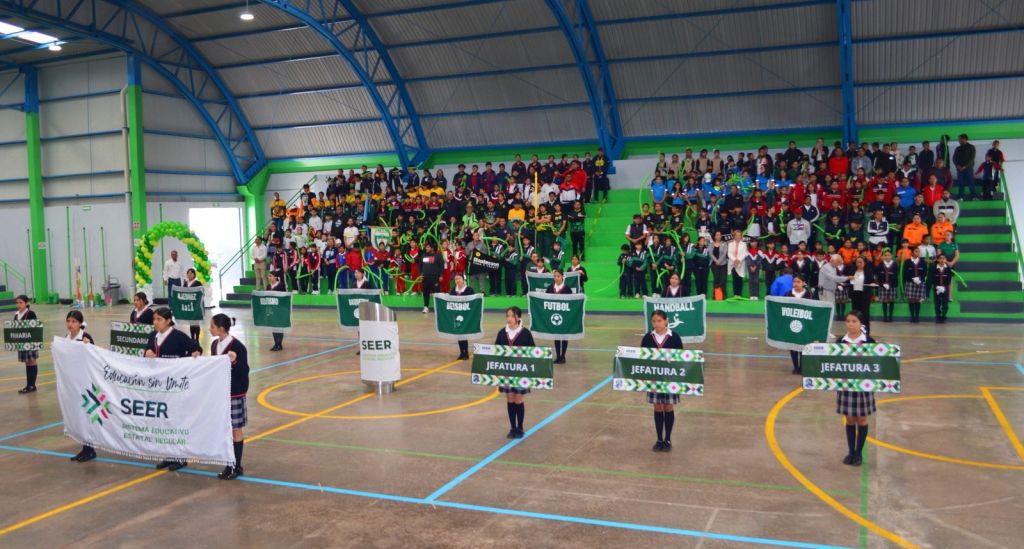SEER INAUGURA JUEGOS DEPORTIVOS DE EDUCACIÓN&nbsp;BÁSICA