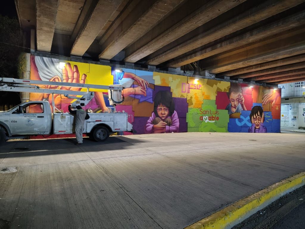 Reparan alumbrado público en espacios icónicos deSan Luis&nbsp;Capital