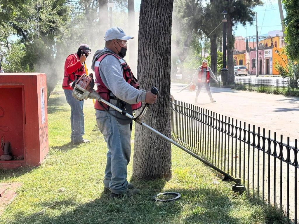 Gobierno de la Capital realiza jornada de limpieza y mantenimiento en la Calzada de&nbsp;Guadalupe