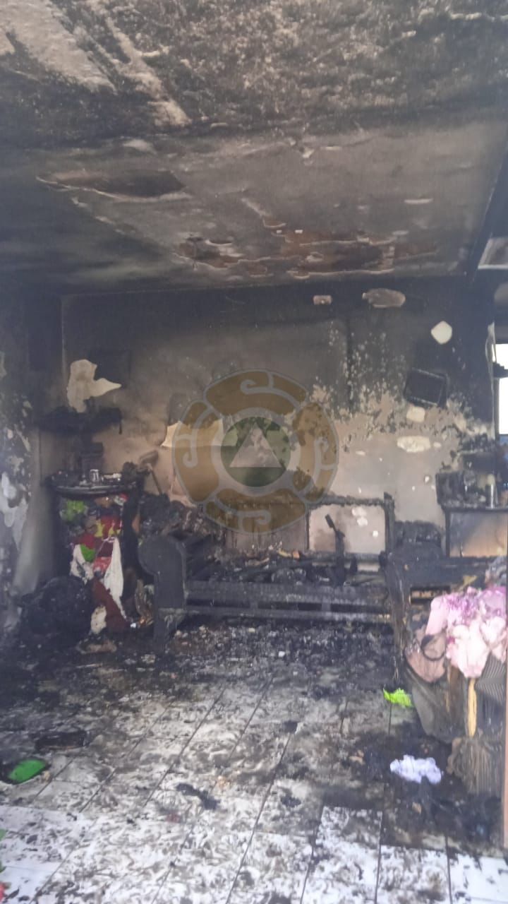 Cuerpos de emergencia coordinan acciones para sofocar incendio en la colonia Nuevo&nbsp;Progreso