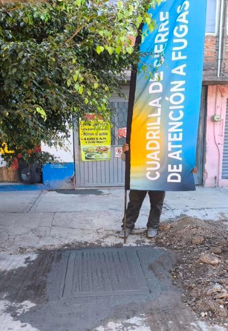 Cuadrilla de cierre de Interapas cumple tres meses y medio con más de 300 bacheos&nbsp;realizados