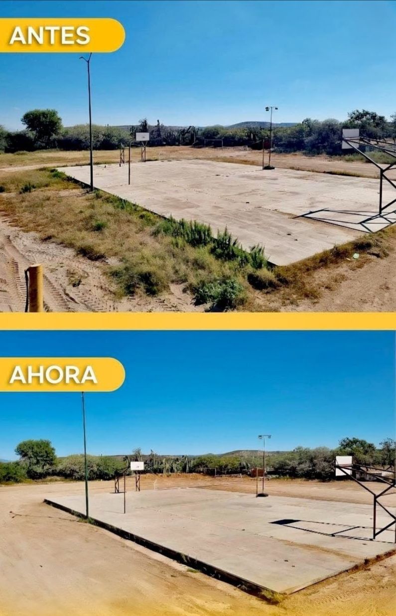 Avanza rehabilitación de espacios deportivos en Bocas de parte del Gobierno&nbsp;Capitalino