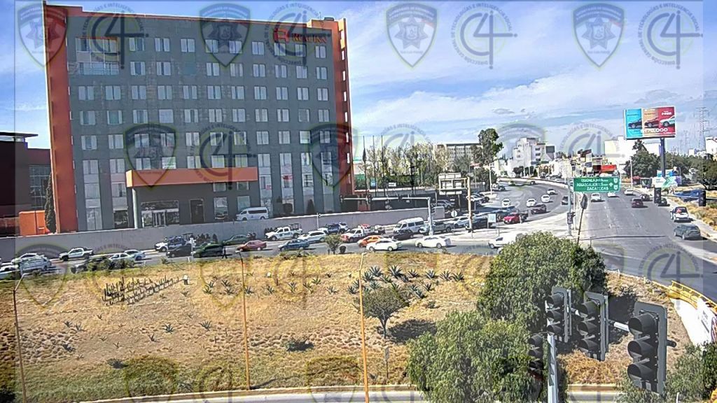 Guardia Civil Estatal y SSPC de la Capital realizan operativo conjunto para liberar la circulación en la Glorieta del Real&nbsp;Inn