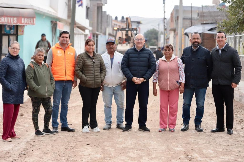 La General I. Martínez estrenará nueva calle: Alcalde Galindo supervisa&nbsp;avances