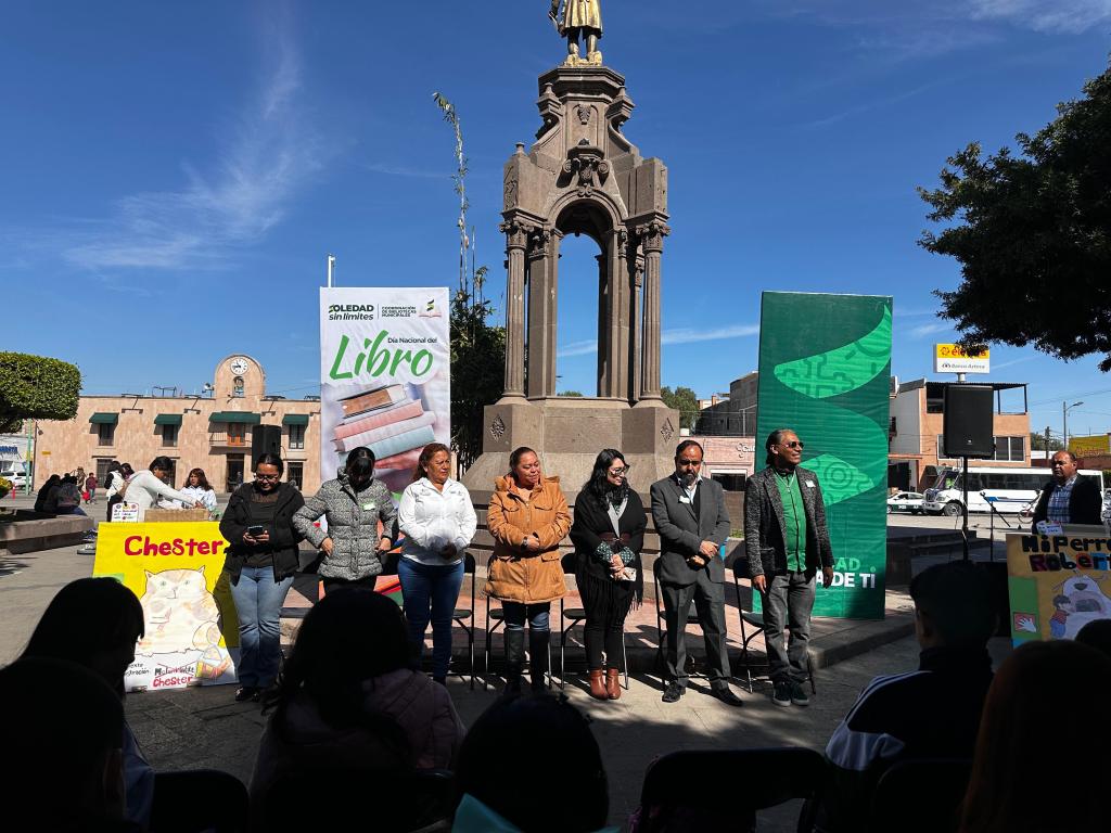 CELEBRAN EL DÍA NACIONAL DEL LIBRO EN SOLEDAD CON CUENTACUENTOS Y HOMENAJE A SOR JUANA INÉS DE LA&nbsp;CRUZ