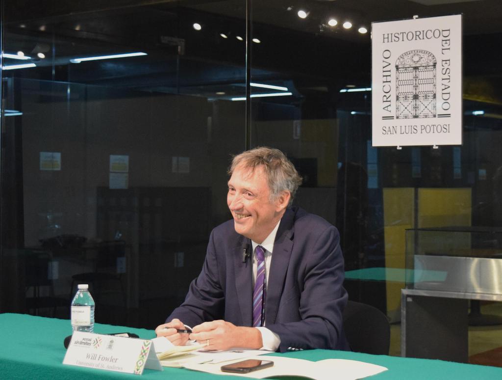 DESTACA WILL FOWLER EN CONFERENCIA DEL ARCHIVO&nbsp;HISTÓRICO