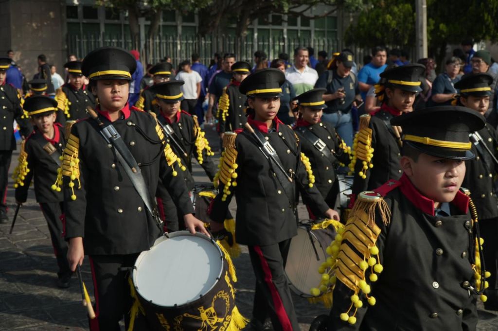 SEGE ENALTECE VALORES REVOLUCIONARIOS EN DESFILE&nbsp;CONMEMORATIVO
