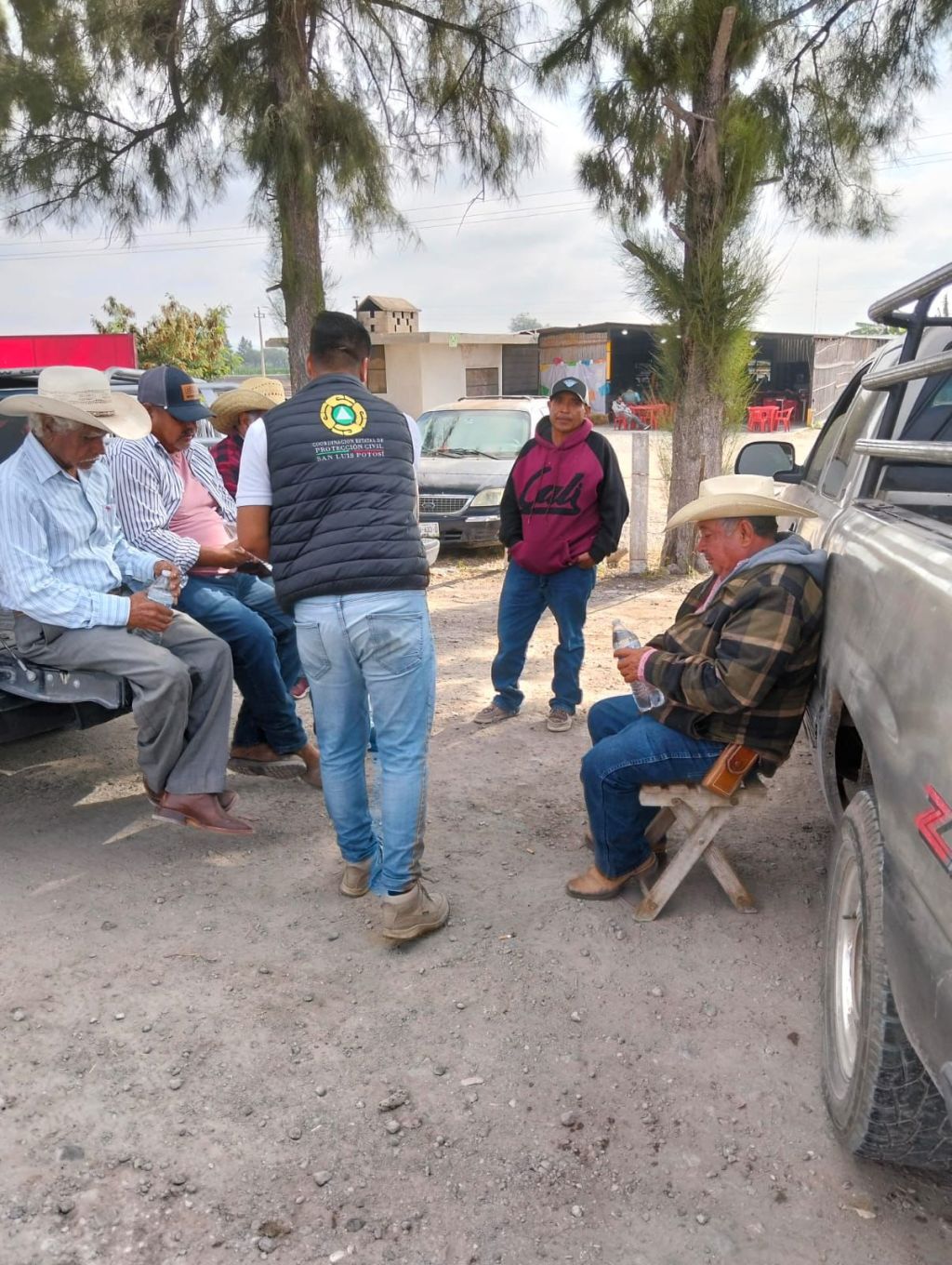 PROTECCIÓN CIVIL ESTATAL DESPLIEGA 100 ELEMENTOS ANTE MANIFESTACIÓN DE&nbsp;TRANSPORTISTAS