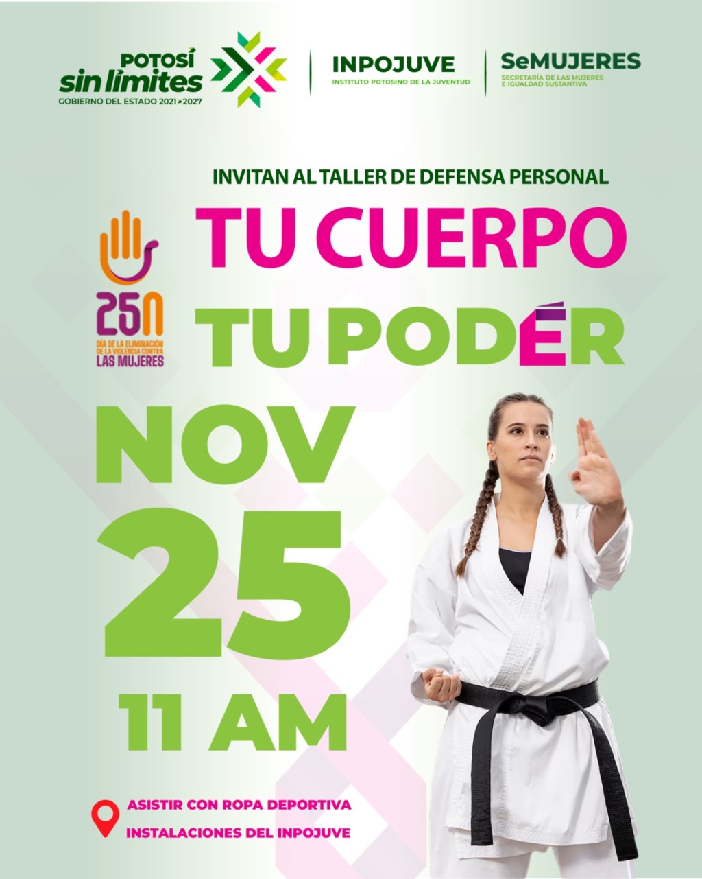 DEPENDENCIAS ESTATALES SE SUMAN A ACTIVIDADES DEL&nbsp;25N