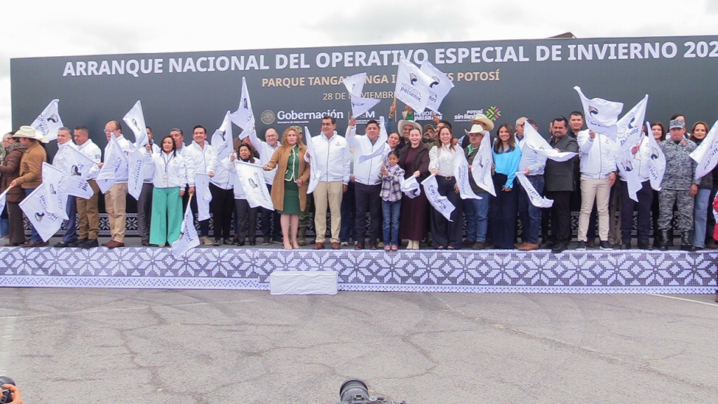 RICARDO GALLARDO ARRANCA DESDE SLP EL OPERATIVO NACIONAL “HÉROES&nbsp;PAISANOS”