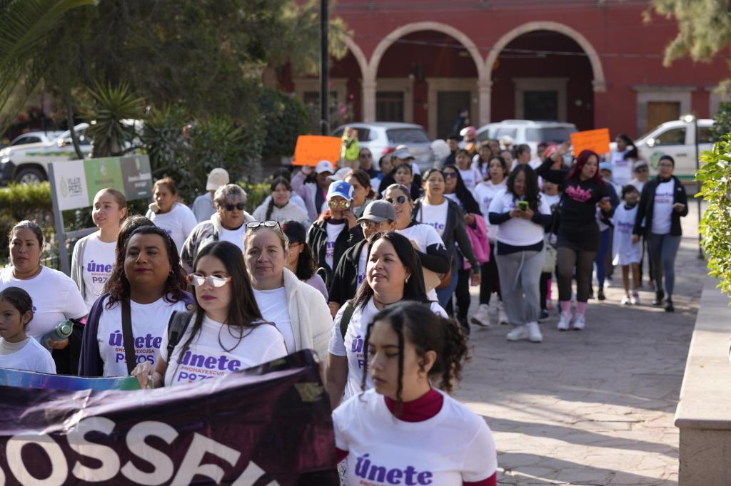 MUJERES DE VILLA DE POZOS SE UNEN POR LA IGUALDAD Y LA&nbsp;PAZ