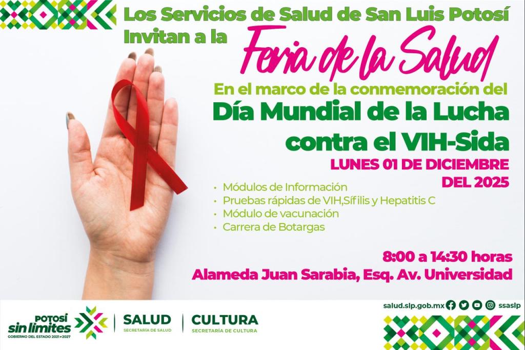 FORTALECEN PREVENCIÓN DEL VIH EN SAN LUIS&nbsp;POTOSÍ