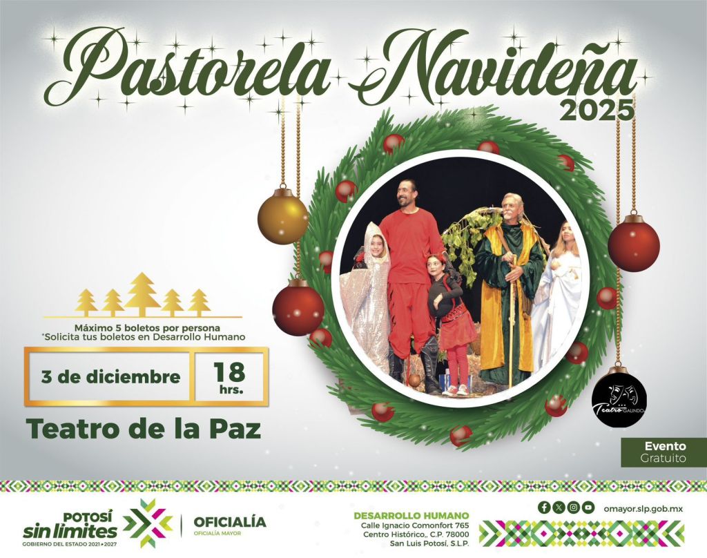 INVITAN A TRABAJADORES ESTATALES A DISFRUTAR GRATIS LA OBRA PASTORELA&nbsp;NAVIDEÑA
