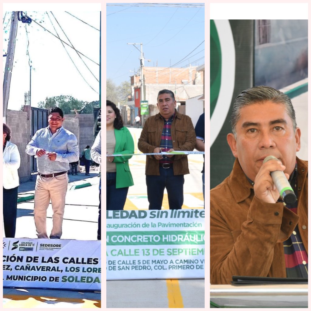 DURANTE EL 2025, CALLES DE TIERRA EN SOLEDAD SE TRANSFORMARON EN VIALIDADES MODERNAS: JUAN MANUEL&nbsp;NAVARRO