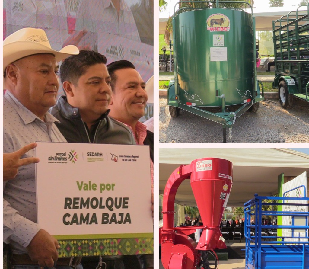 RICARDO GALLARDO FORTALECE EL CAMPO POTOSINO CON ENTREGA DE MAQUINARIA Y APOYOS&nbsp;DIRECTOS