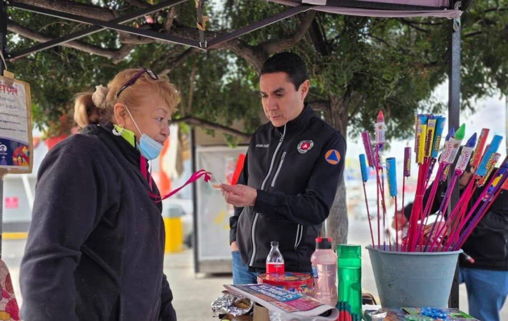 Protección Civil Municipal asegura 46.5 kilogramos de pirotecnia previo al cierre de&nbsp;año