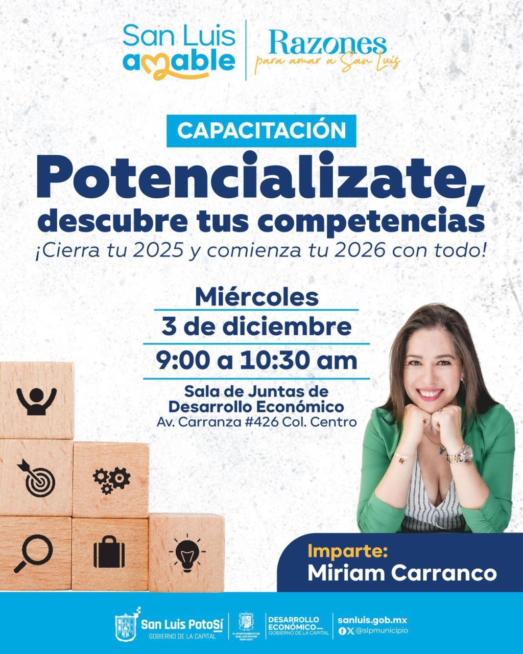 Gobierno de la Capital impulsa desarrollo profesional con la capacitación “Potencialízate: descubre tus&nbsp;competencias”
