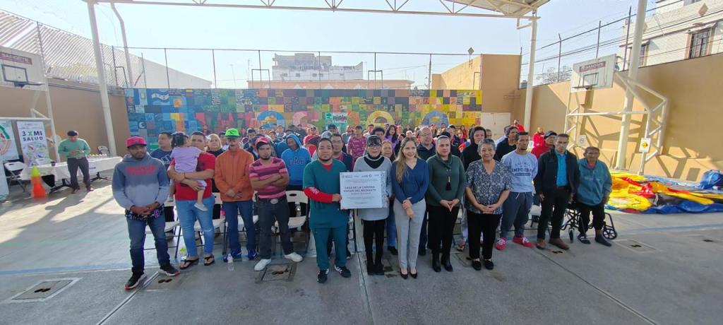 CERTIFICA ESTADO AL HOGAR DEL MIGRANTE COMO ESPACIO PROMOTOR DE LA SALUD 