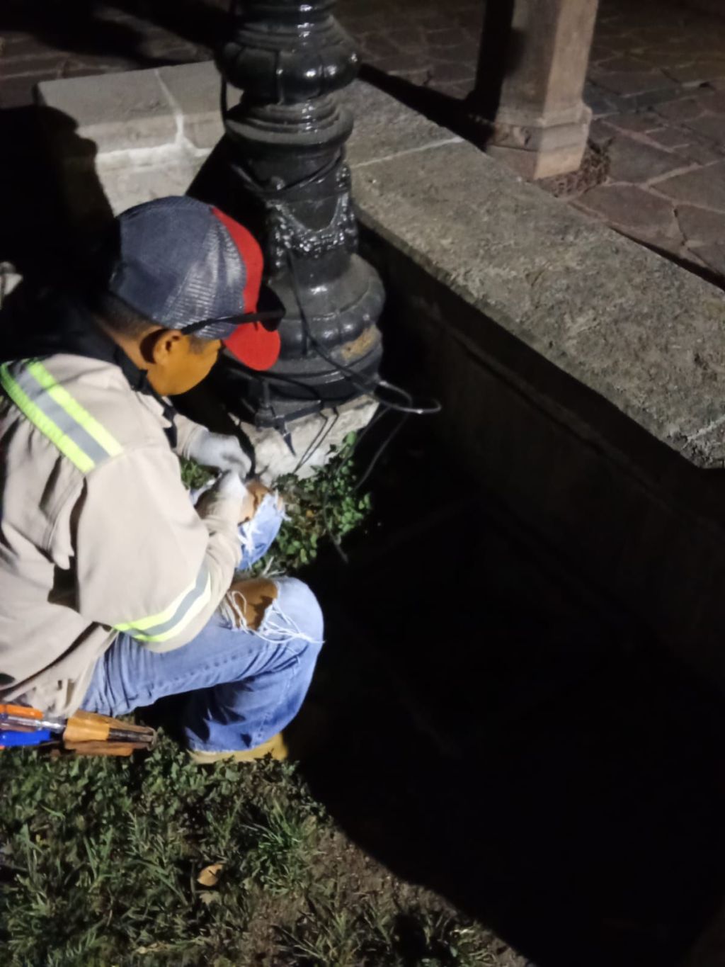 Ayuntamiento de SLP combate diario contra vandalismo en alumbrado&nbsp;público