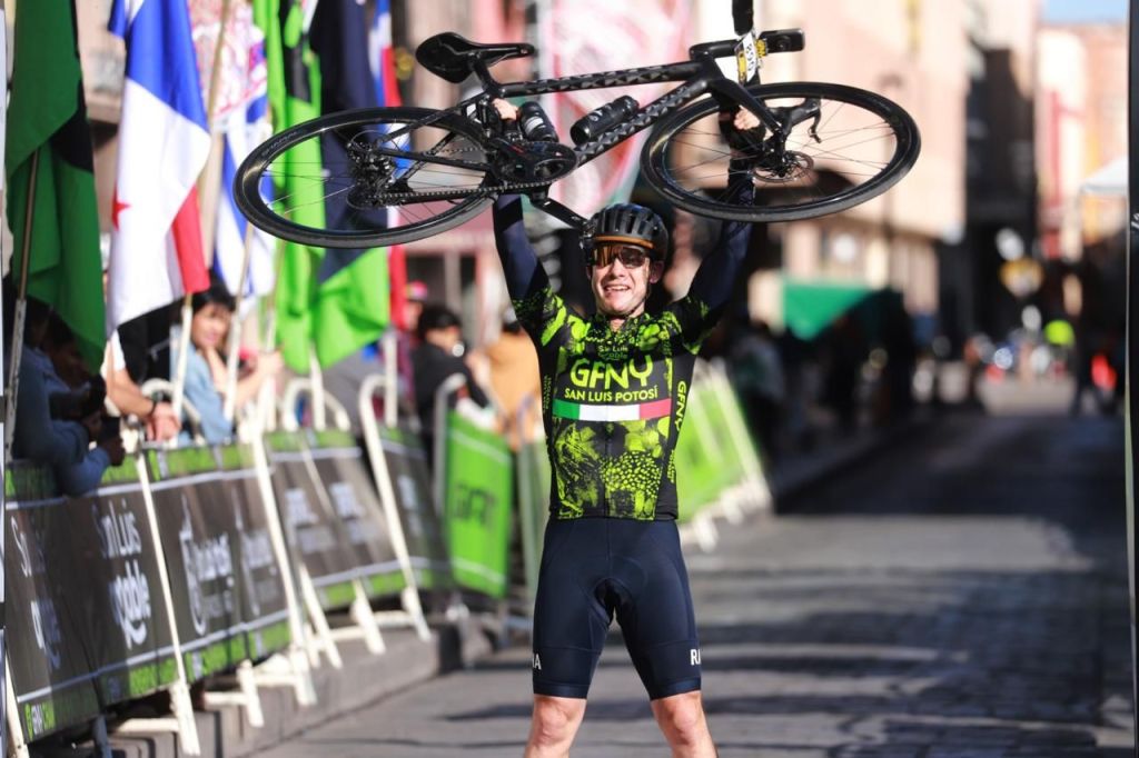 El guanajuatense José Miguel Reyes y la potosina Nancy Mercado, campeones del exitoso GFNY San Luis Capital
