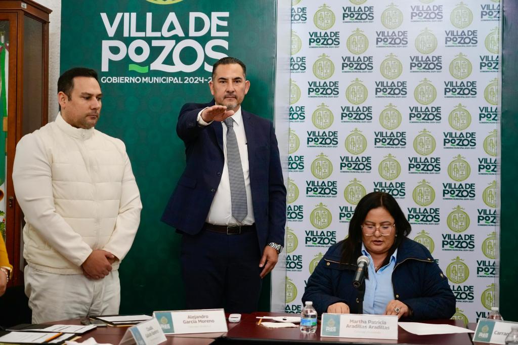 TOMAN PROTESTA A NUEVO SECRETARIO GENERAL EN VILLA DE&nbsp;POZOS