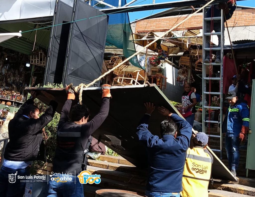 Gobierno de la Capital continúa con las mejoras a los mercados&nbsp;municipales