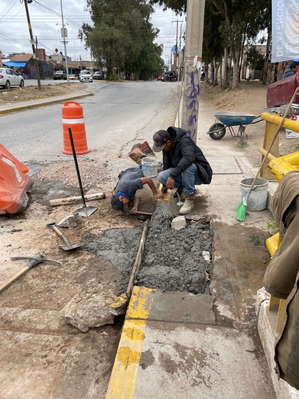 INTERAPAS concluye reparación de fuga en María&nbsp;Cecilia