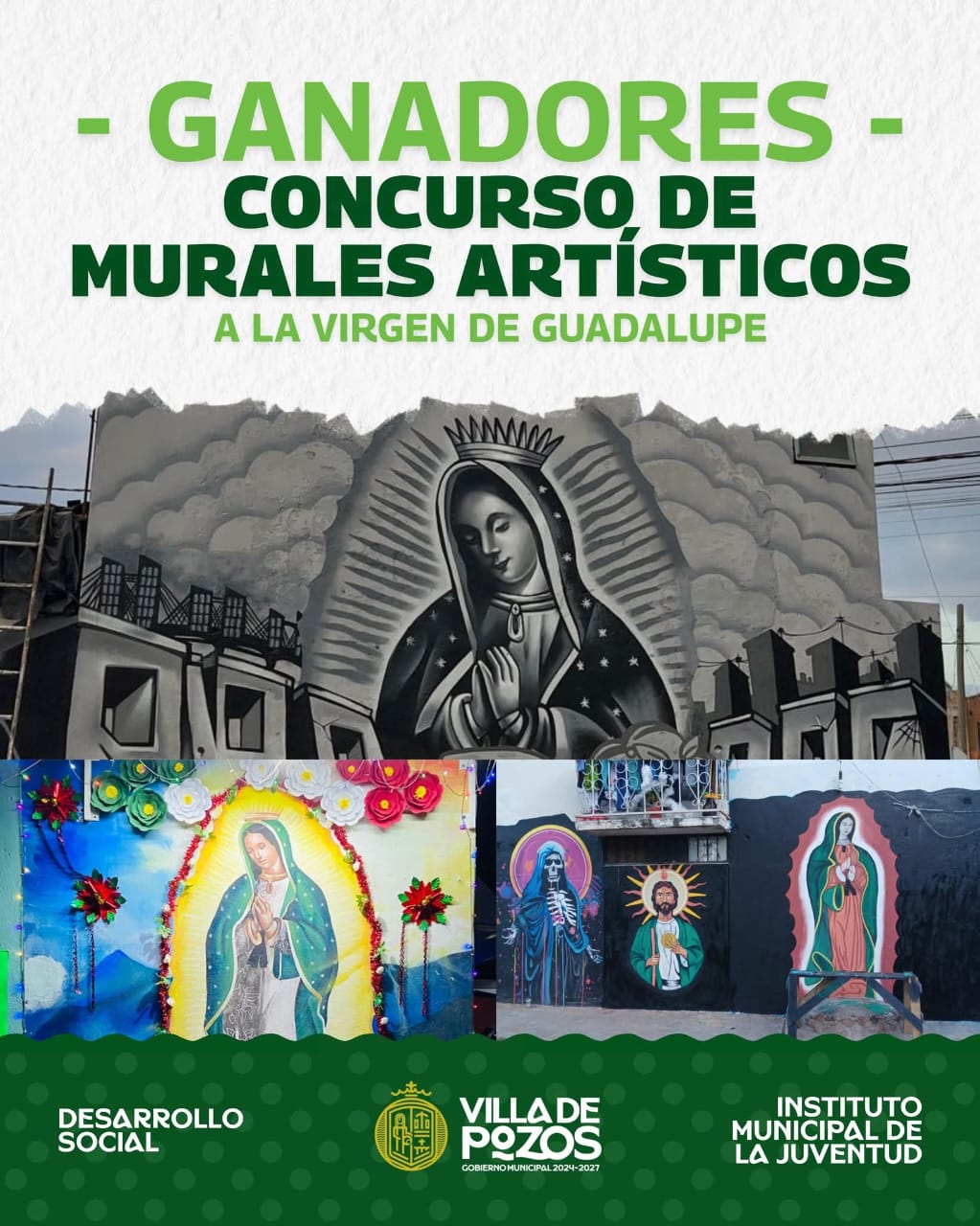 RECONOCE VILLA DE POZOS CREATIVIDAD JUVENIL EN&nbsp;MURALISMO