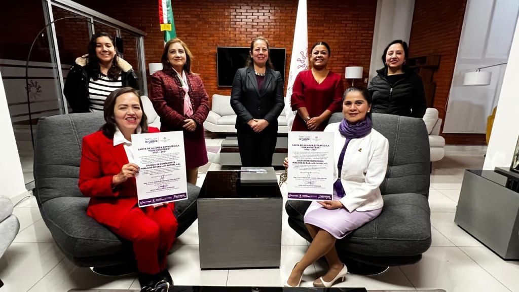 Colegio de Contadores se suma a la alianza estratégica de la Instancia de las&nbsp;Mujeres