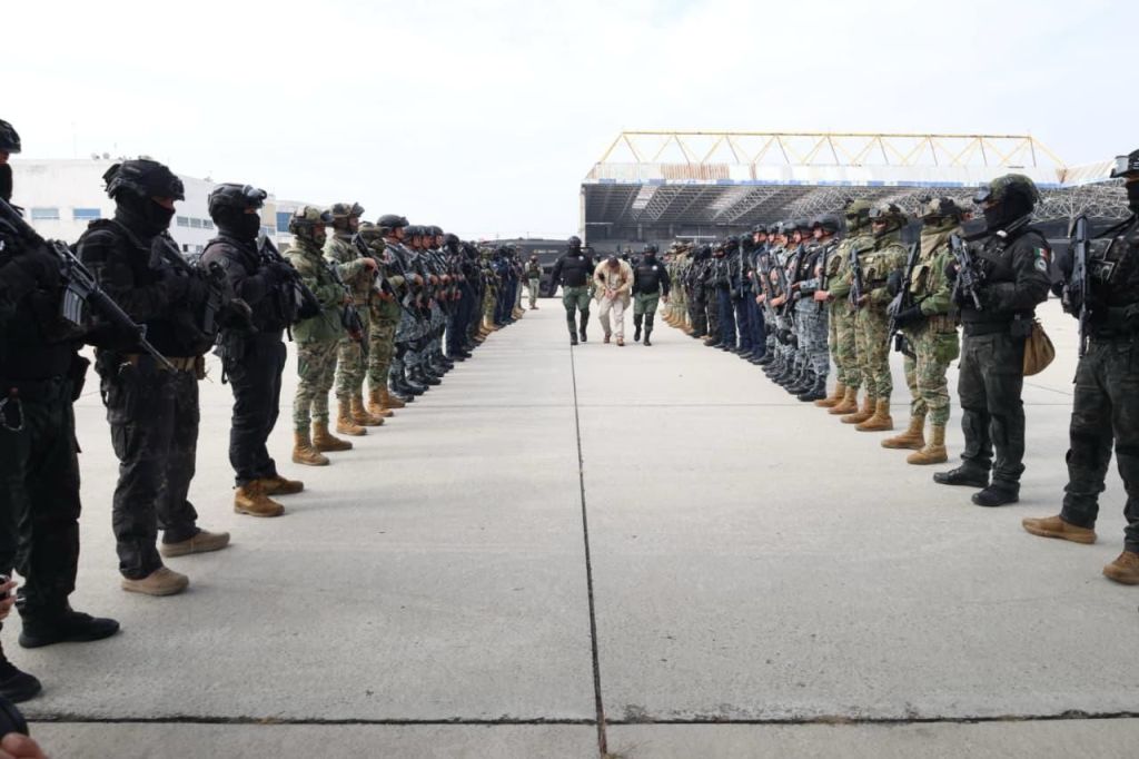 El Gobierno de México traslado 37 reos de alto peligrosidad a&nbsp;EUA.