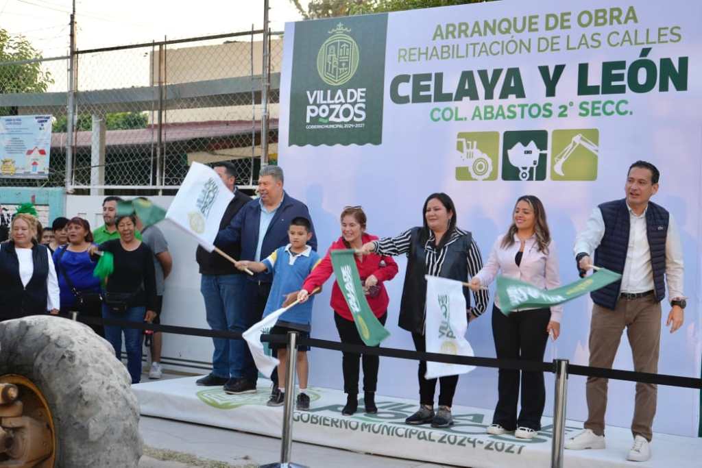 VILLA DE POZOS FORTALECE SU INFRAESTRUCTURA URBANA TRAS CONVERTIRSE EN&nbsp;MUNICIPIO