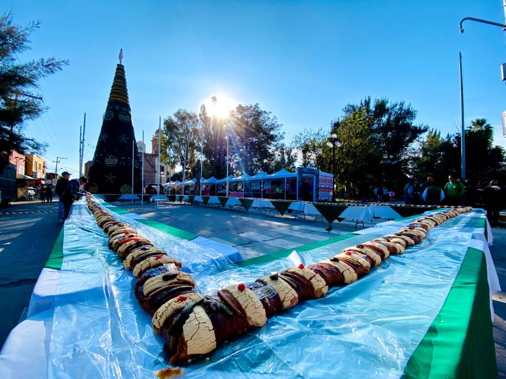 CELEBRARÁN DÍA DE REYES EN VILLA DE POZOS CON ROSCA MONUMENTAL