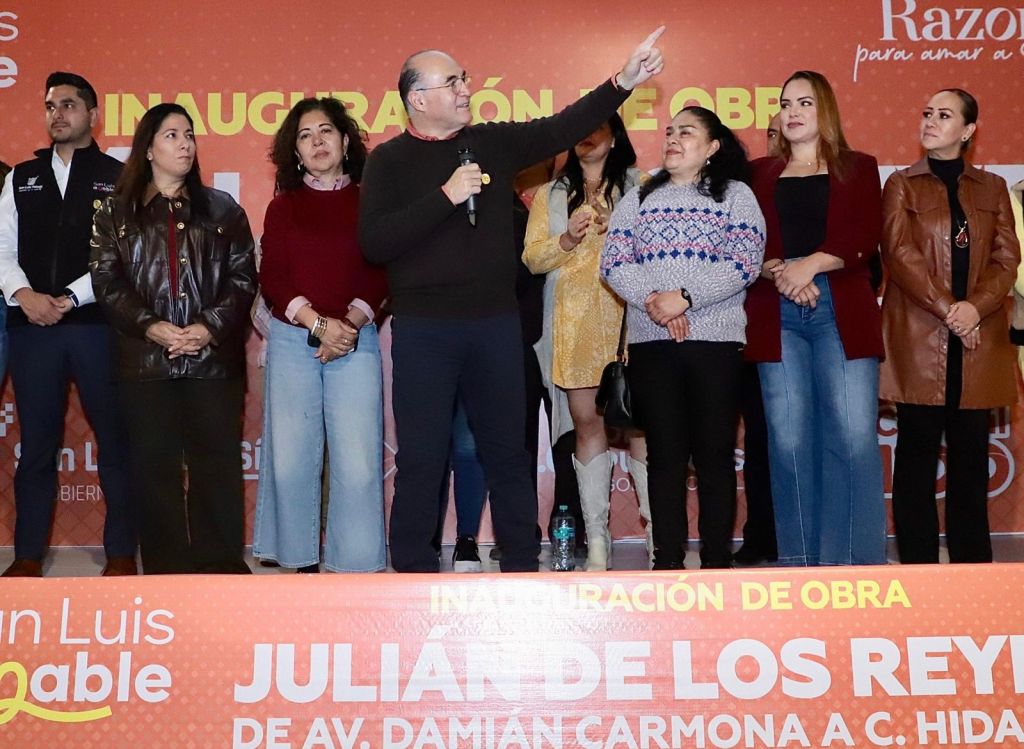 Alcalde Galindo entrega Julian de los Reyes, y anuncia rehabilitación de Mier y Terán