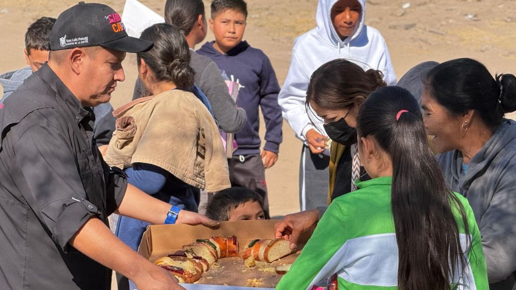 Ayuntamiento de la Capital festeja el Día de Reyes con familias de la Delegación Bocas