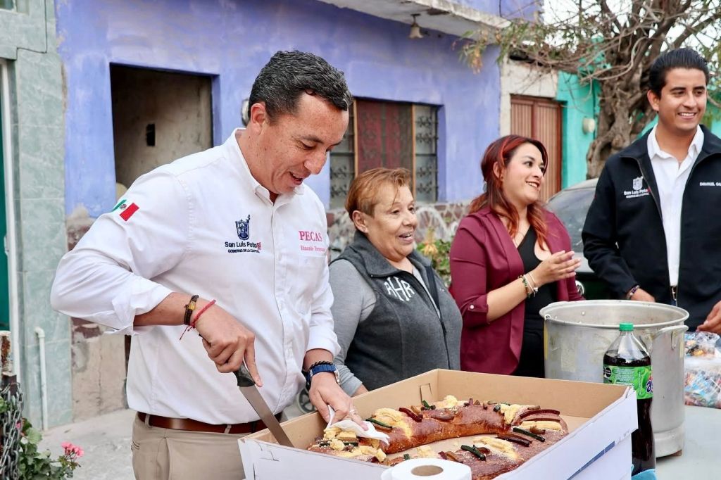 El Gobierno Municipal fortalece tradiciones con el partido de Rosca de Reyes en colonias y comunidades: ETM