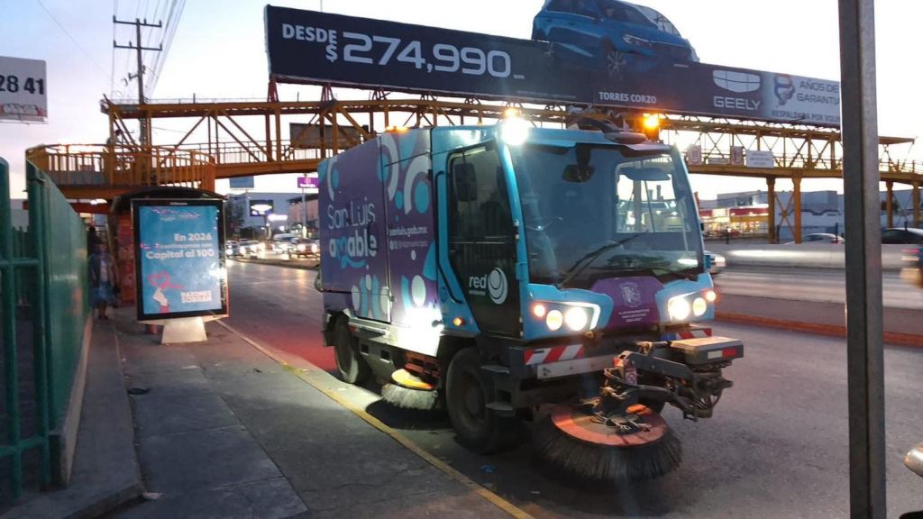 Gobierno Municipal de San Luis Capital refuerza limpieza urbana con operativos&nbsp;nocturnos