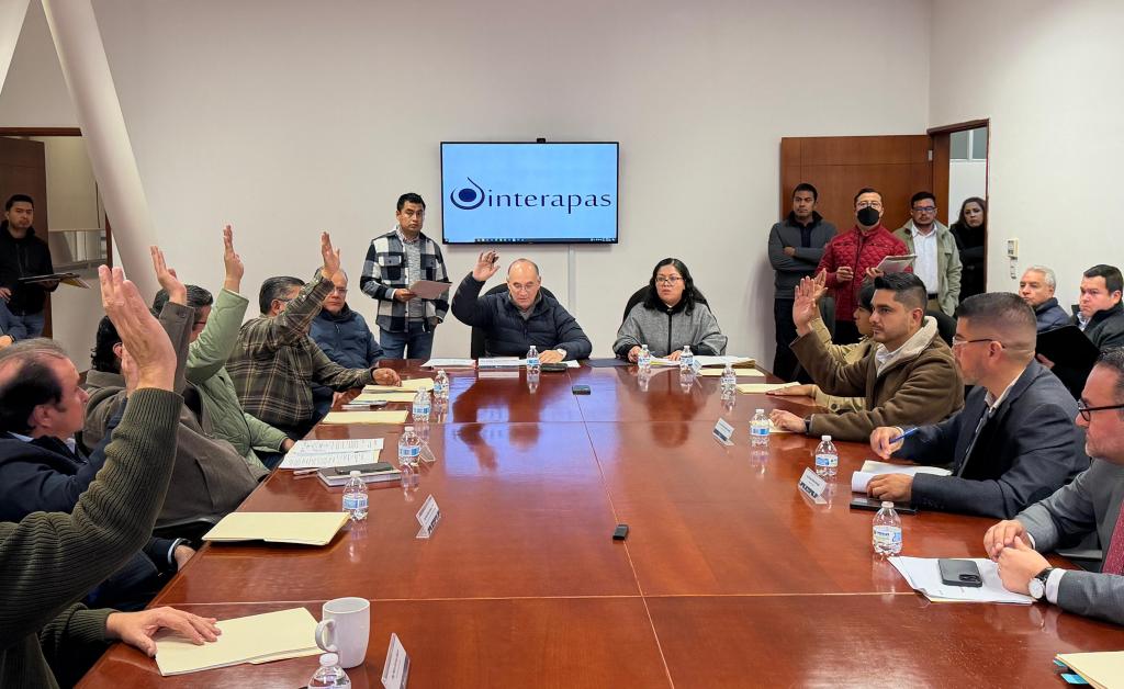 Junta de Gobierno de Interapas recibe renuncia de Jorge Daniel Hernández&nbsp;Delgadillo.