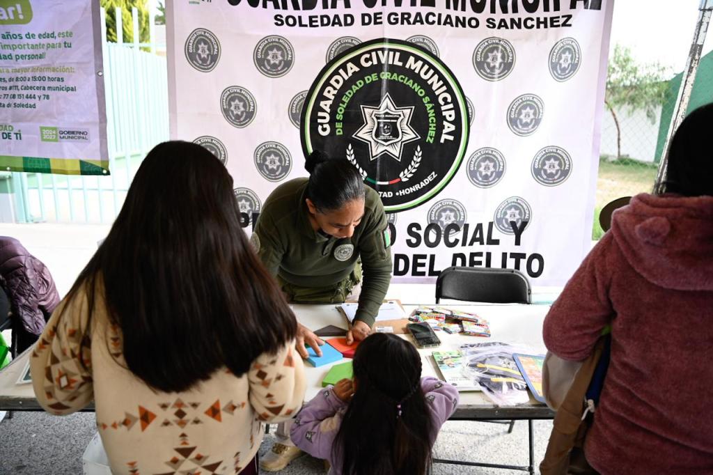 FERIAS DE SEGURIDAD REGRESAN A COLONIAS DE SOLEDAD CON SERVICIOS INTEGRALES PARA LAS&nbsp;FAMILIAS