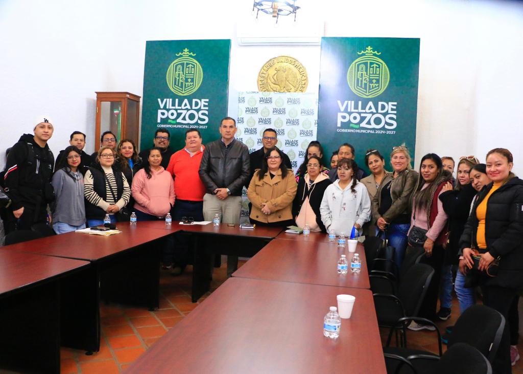 PATY ARADILLAS FORTALECE DIÁLOGO Y TRABAJO CONJUNTO CON COMERCIANTES DE VILLA DE&nbsp;POZOS