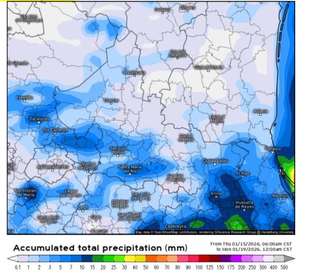 ALERTA PROTECCIÓN CIVIL POR BAJAS TEMPERATURAS Y LLUVIAS ESTE FIN DE&nbsp;SEMANA