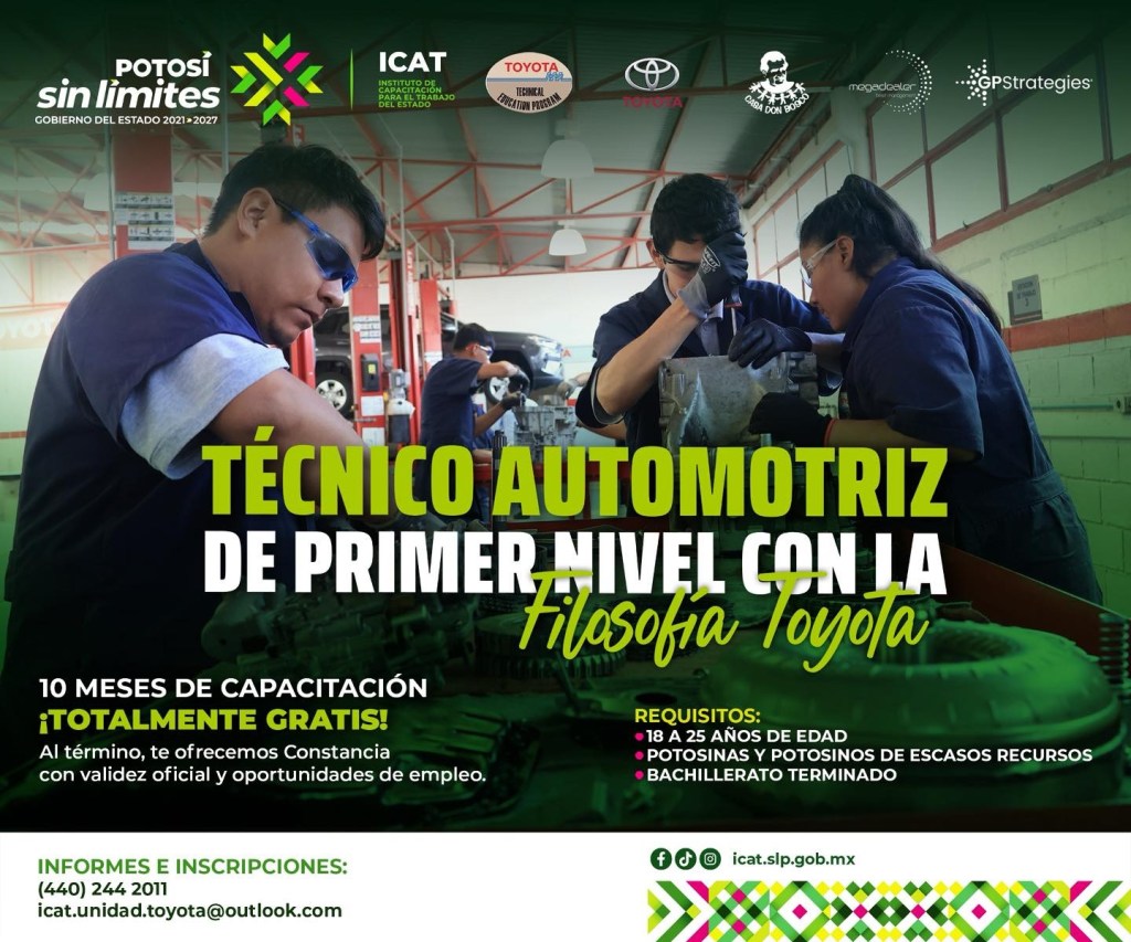 FORMACIÓN AUTOMOTRIZ DE ALTO NIVEL ABRE OPORTUNIDADES A JÓVENES&nbsp;POTOSINOS
